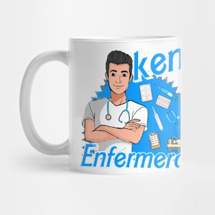 ken enfermero nurse Mug